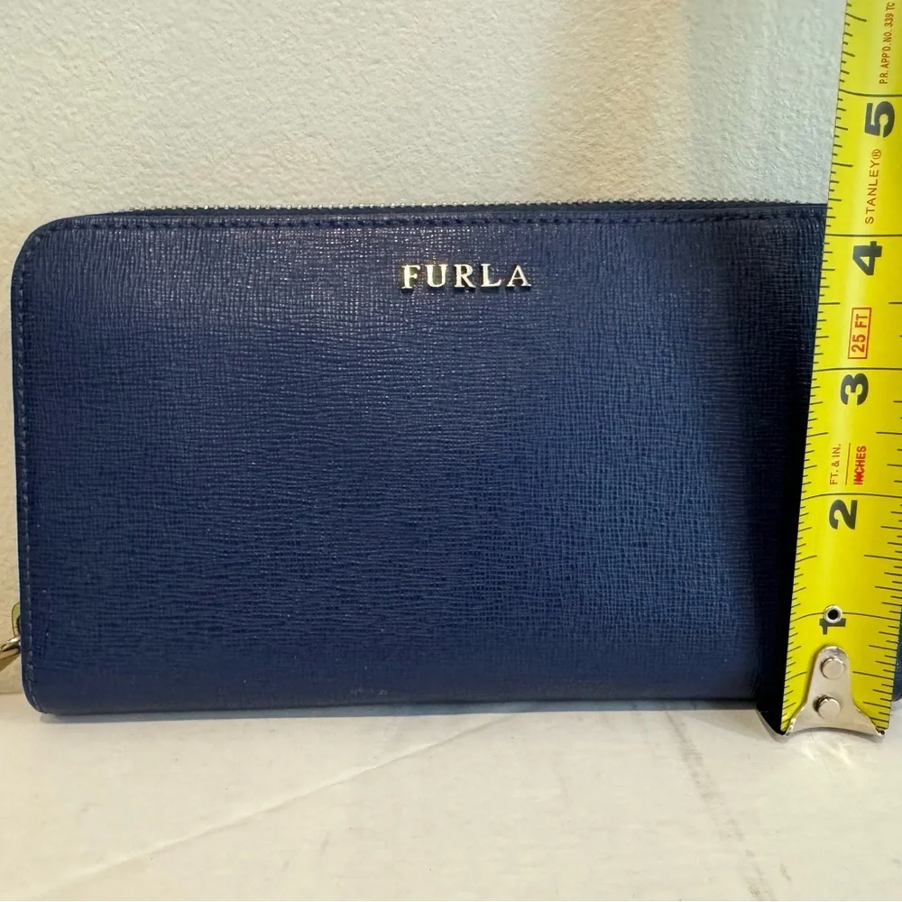 Authentic Furla EUC Wallet Royal Blue